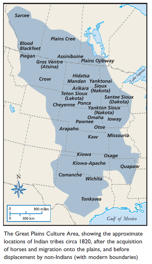 Indian Tribal Map